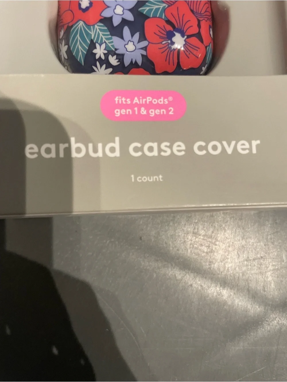 Heyday AirPods (1/2 Generation) Case with Clip Poppy Flowers New